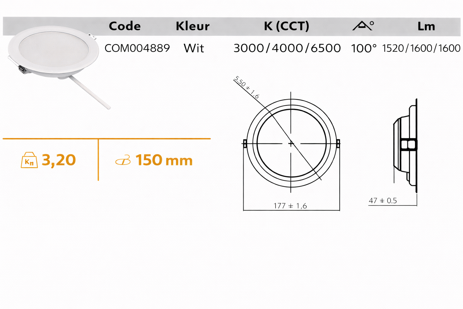 VARY 16W 3CCT